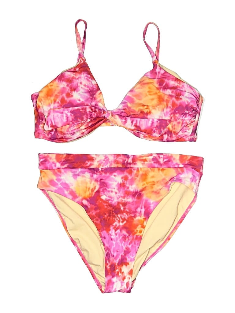 Click to view more detailed imagery on our partner's website Pre-owned Swimsuits For All Two Piece Swimsuit In Pink