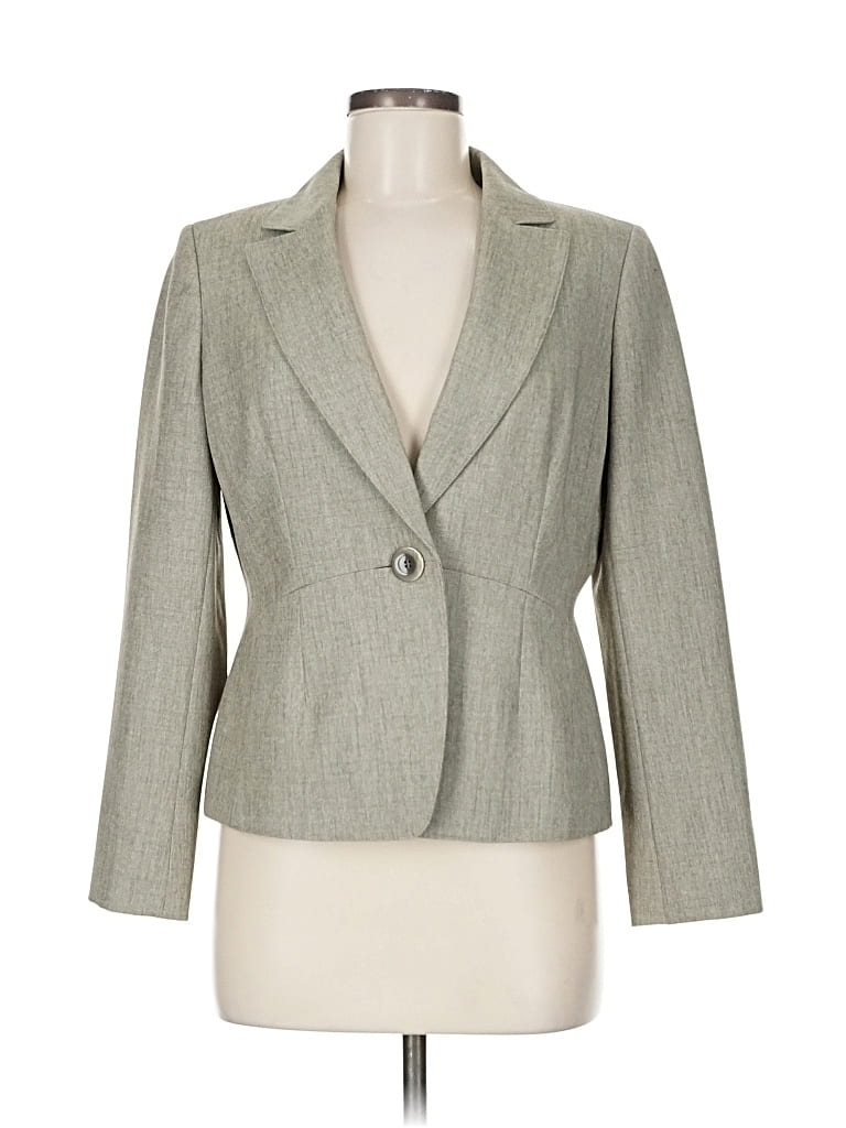 Pre-owned Le Suit Blazer Jacket In Gray