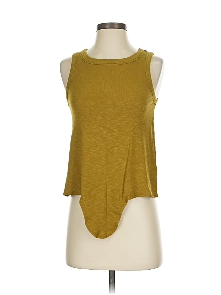 Pre-owned Madewell Cardigan Sweater In Yellow