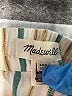 Madewell Stripes Green Ivory Shorts Size XXS - photo 3