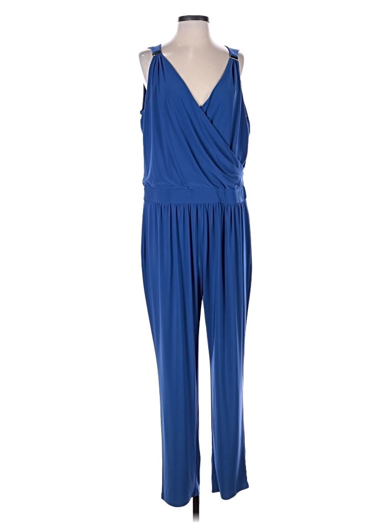 Pre-owned White House Black Market Jumpsuit In Blue