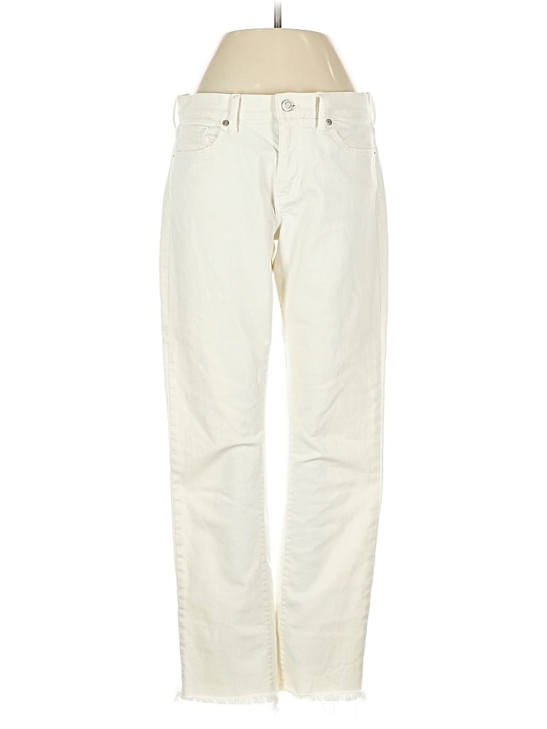 Pre-owned Banana Republic Jeans In White