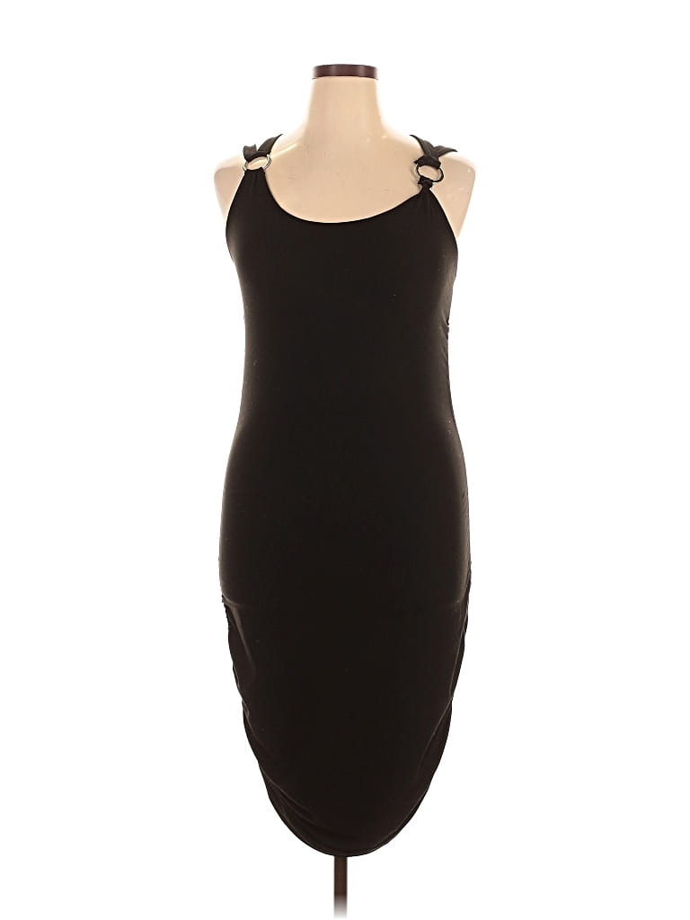 DEREK HEART Pre-owned Cocktail Dress In Black