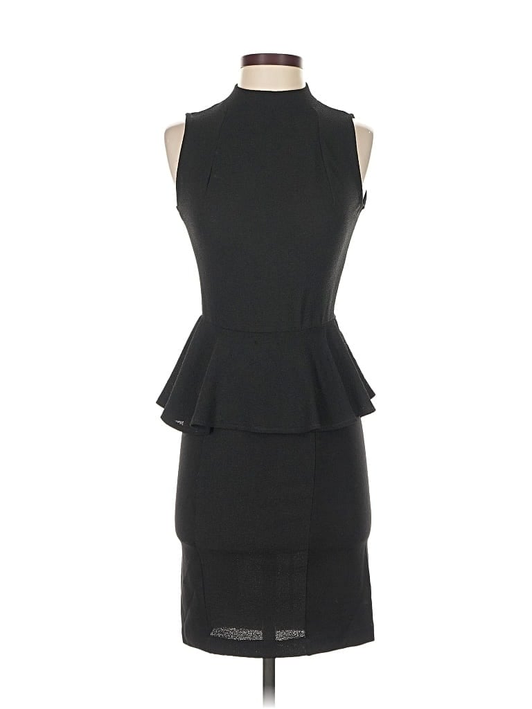 Pre-owned Zara Collection Cocktail Dress In Black