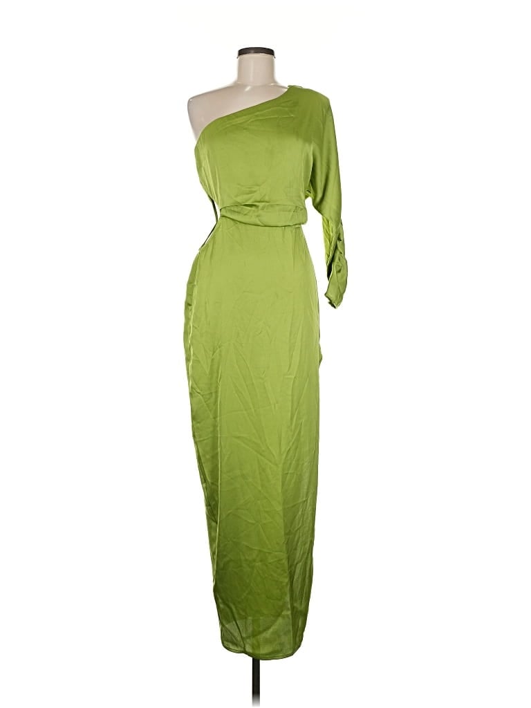 Pre-owned Astr Casual Dress In Green