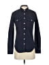J.Crew Blue Purple Long Sleeve Button-Down Shirt Size 00 - photo 1