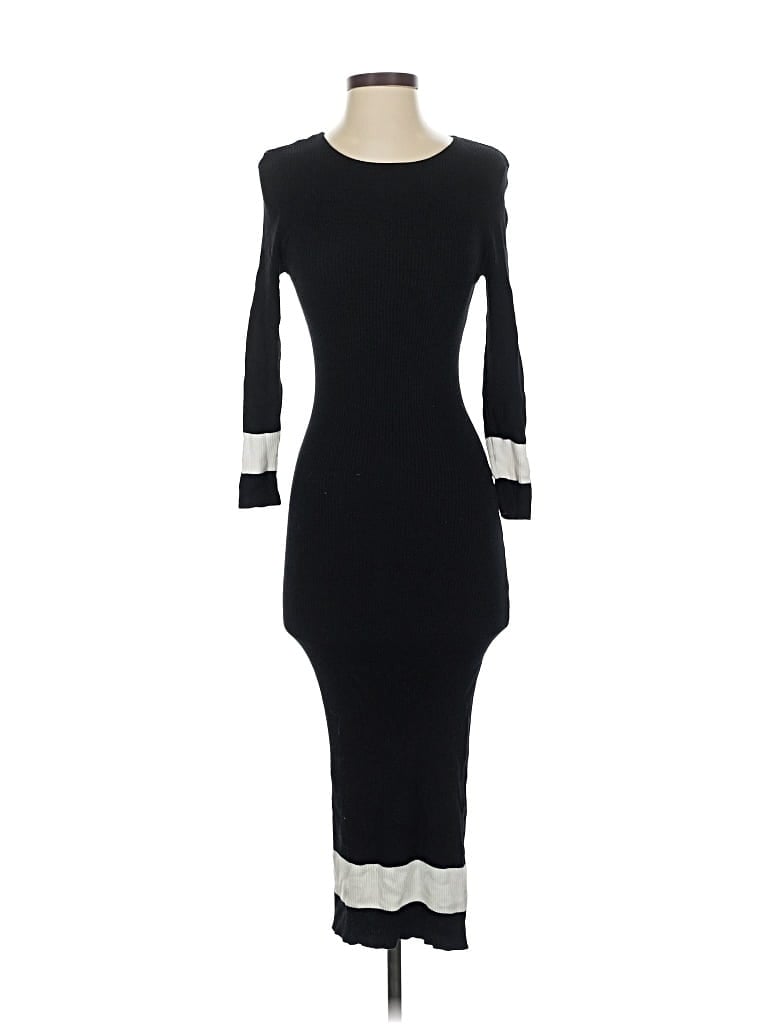 Pre-owned Venus Casual Dress In Black