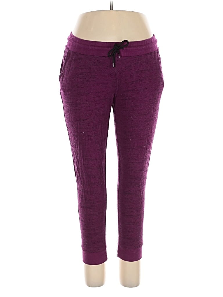 Pre-owned Gap Fit Outlet Active Pants In Purple
