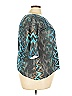 Nally & Millie Chevron-herringbone Teal Active T-Shirt Size 3X (estimated) - photo 4