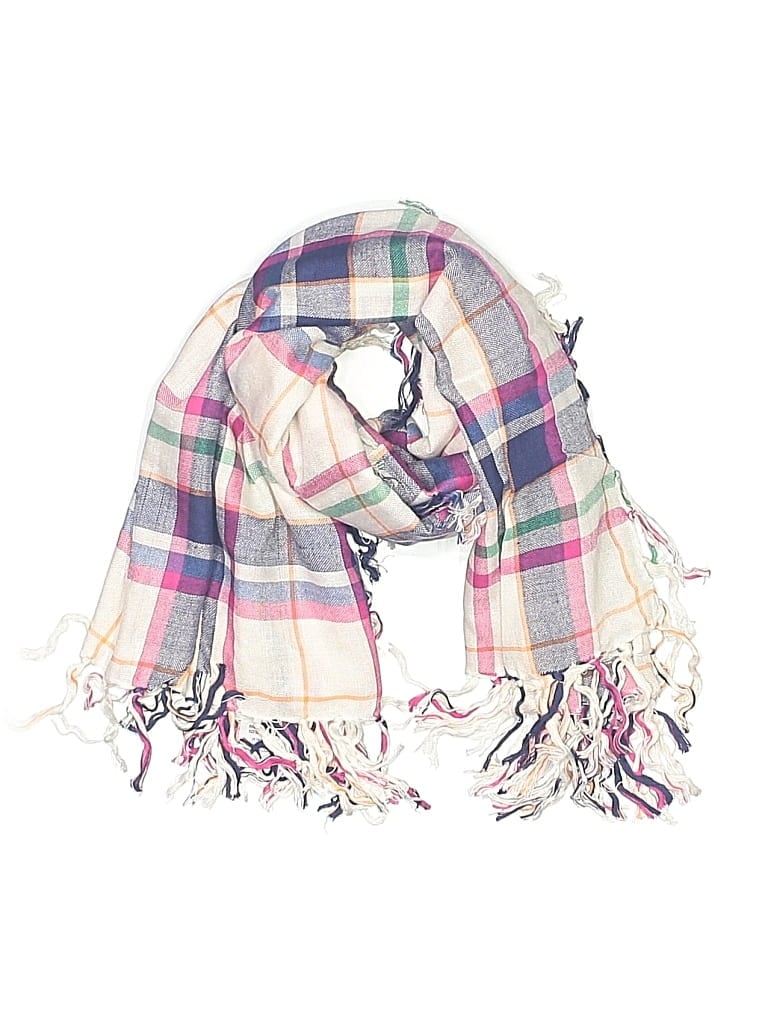 Pre-owned Assorted Brands Scarf In White