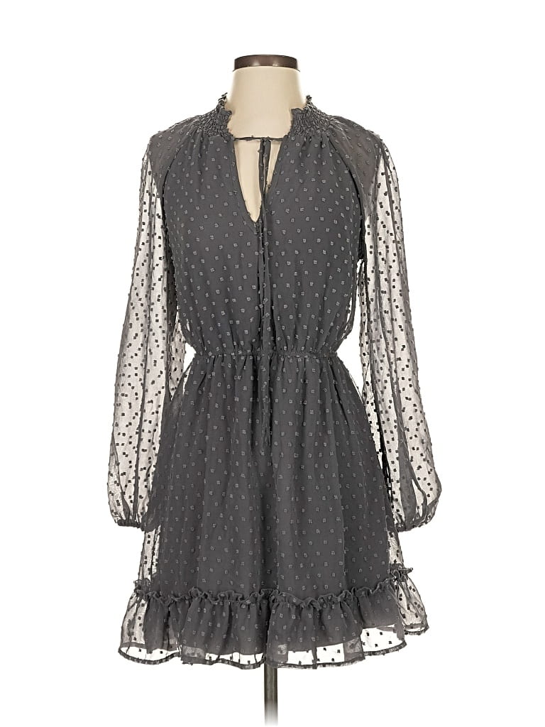 Pre-owned Speechless Casual Dress In Gray