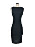 Leith Solid Gray Casual Dress Size S - photo 2