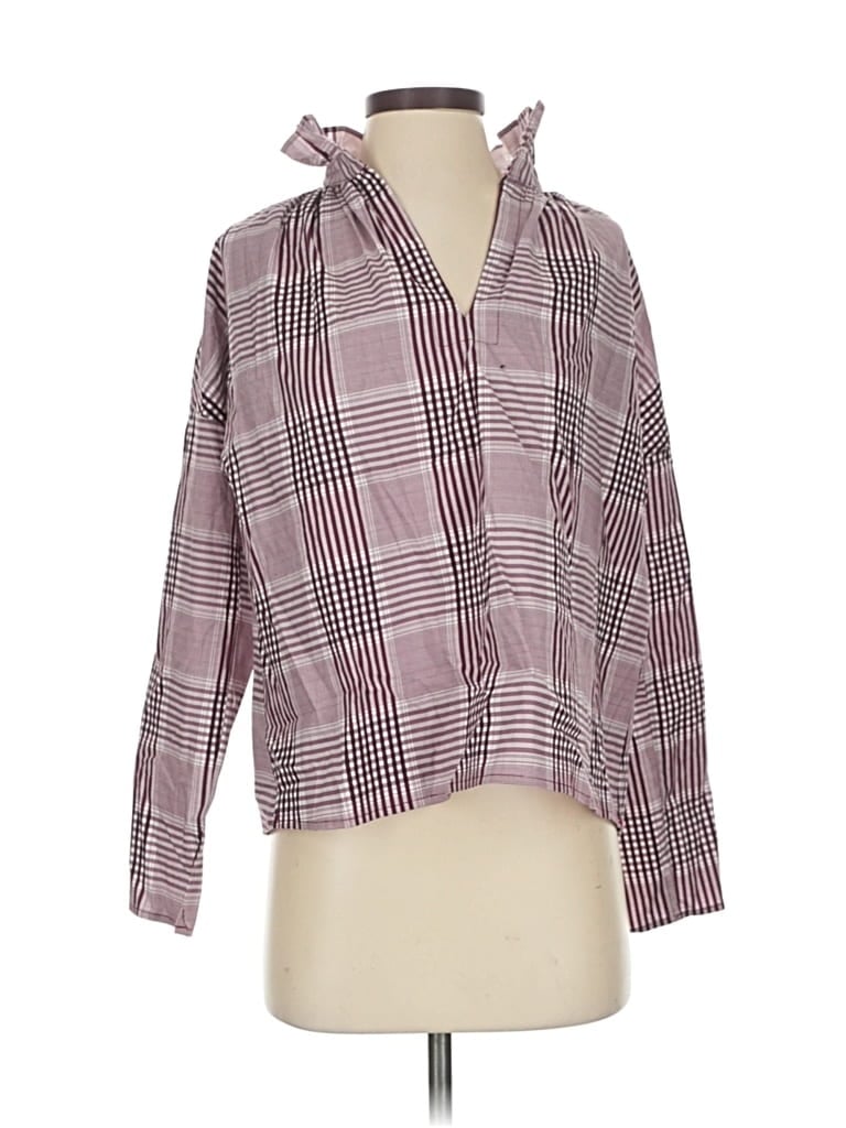 Never A Wallflower Long Sleeve Blouse In Multi