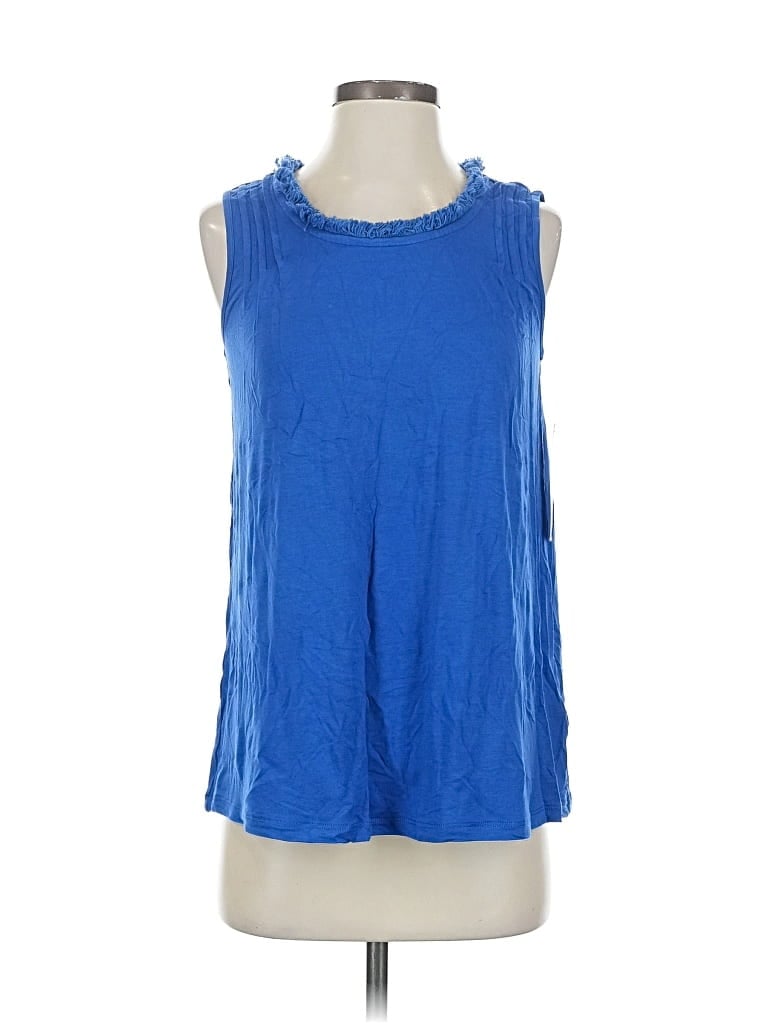 Soft Surroundings Sleeveless T-shirt In Blue