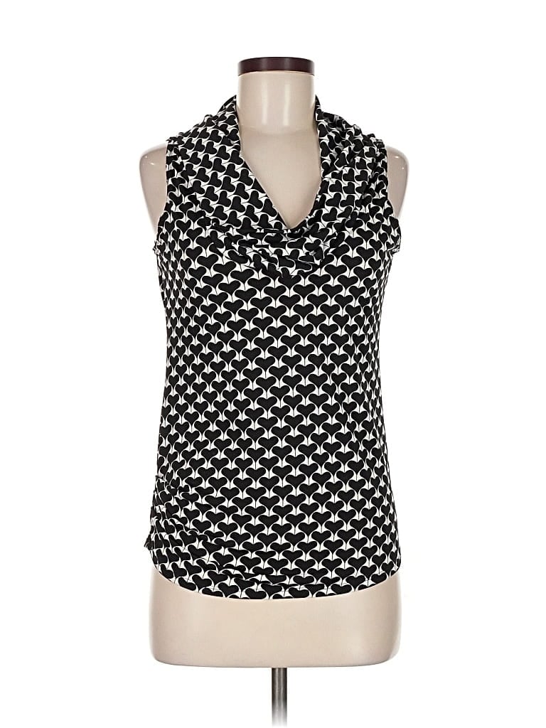 Pre-owned Max Studio Tank Top Black Cowl Neck Tops