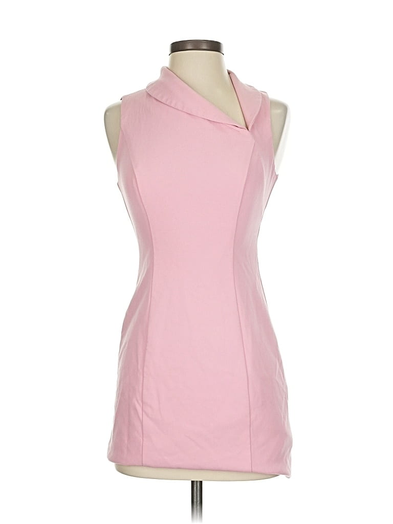 Pre-owned Black Halo Casual Dress In Pink