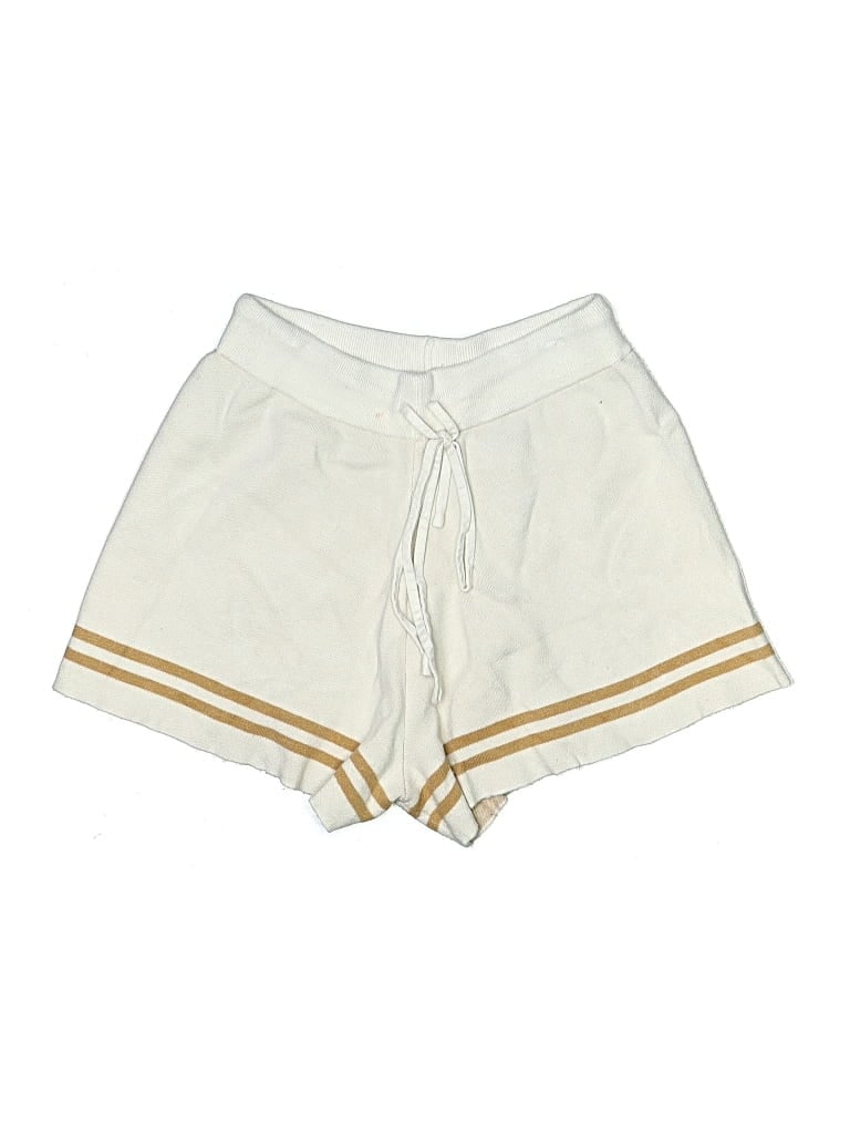 Pre-owned Lucca Athletic Shorts In White