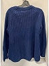 Acne Studios 100% Wool Blue Wool Pullover Sweater Size M - photo 9