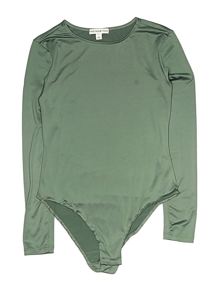 Pre-owned And Now This Bodysuit In Green