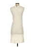 Unbranded 100% Polyester Ivory Casual Dress Size XS - photo 2