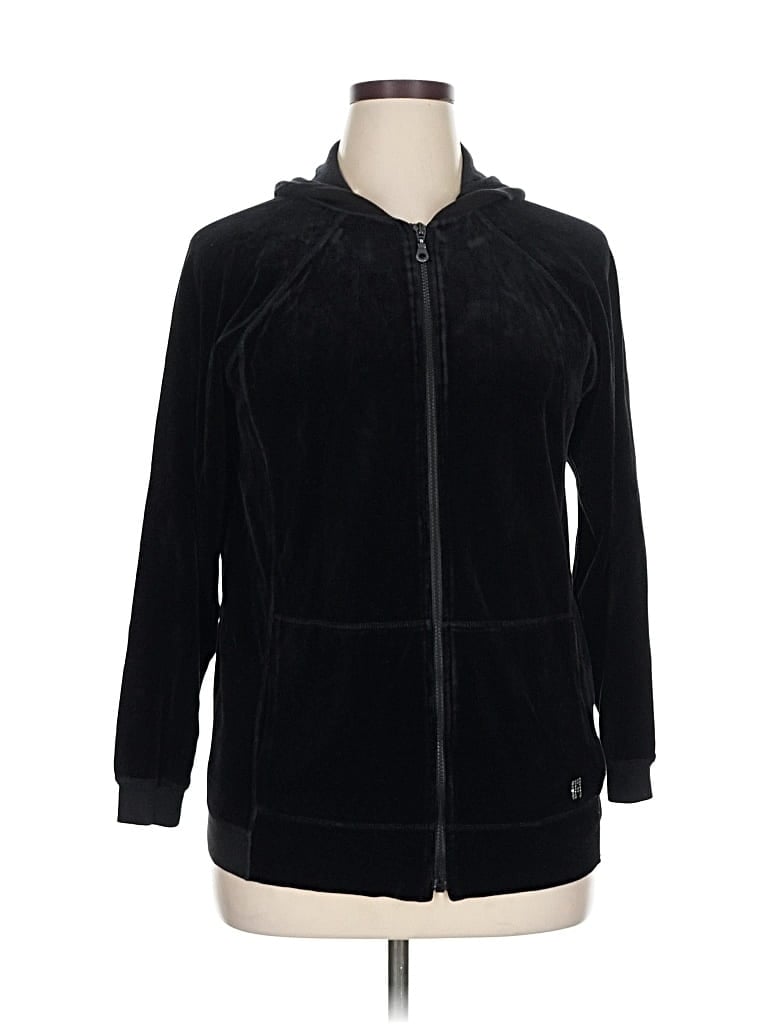 Pre-owned Sonia Rykiel Zip Up Hoodie In Black