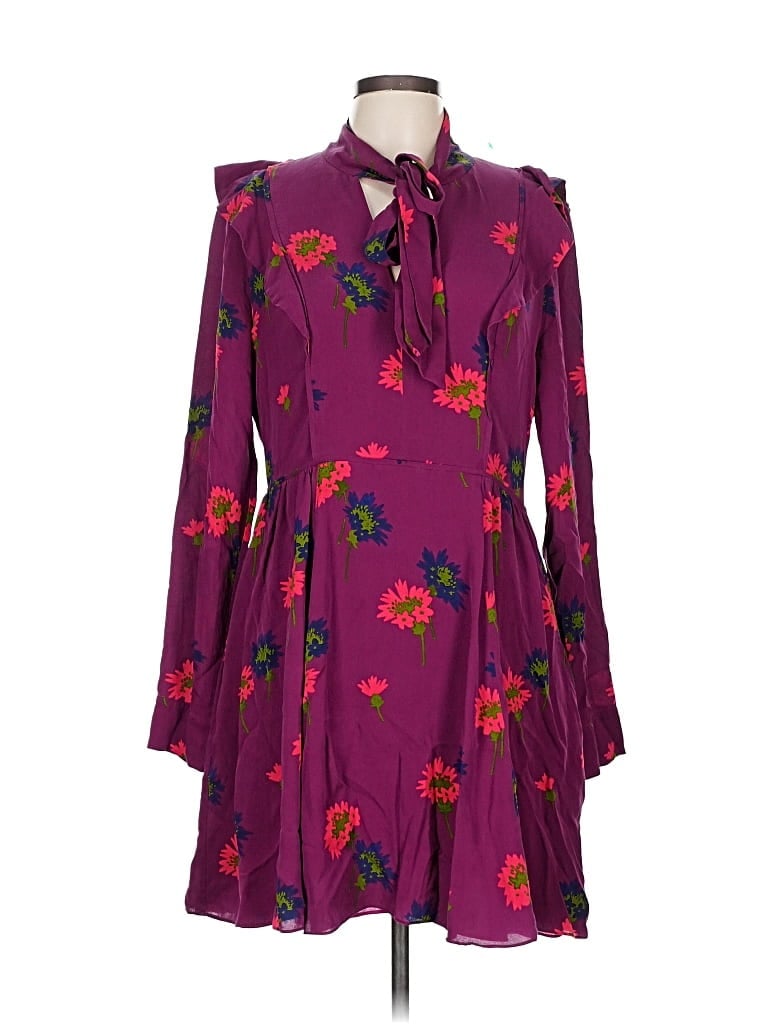 Pre-owned Tanya Taylor Casual Dress In Purple