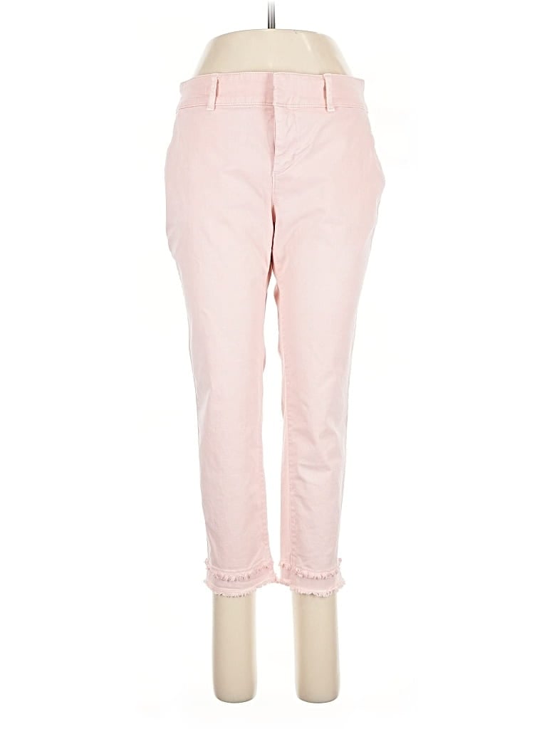 Pre-owned Ann Taylor Loft Casual Pants In Pink
