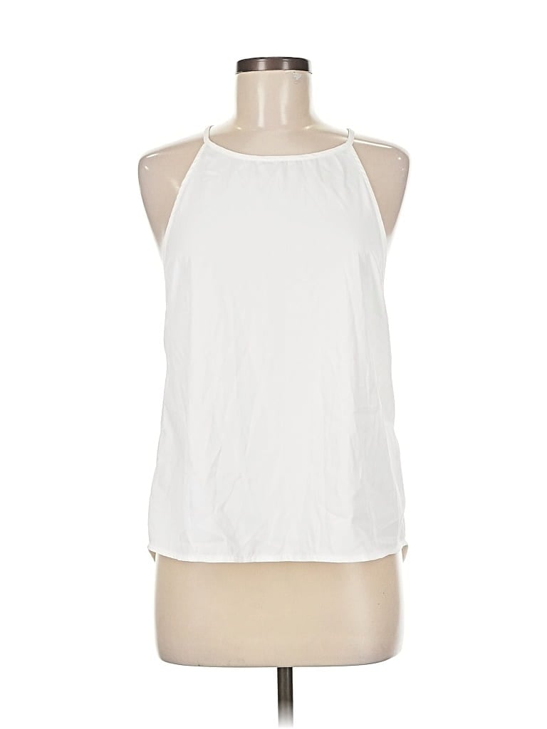 Click to view more detailed imagery on our partner's website Pre-owned Noisy May Sleeveless Blouse In White