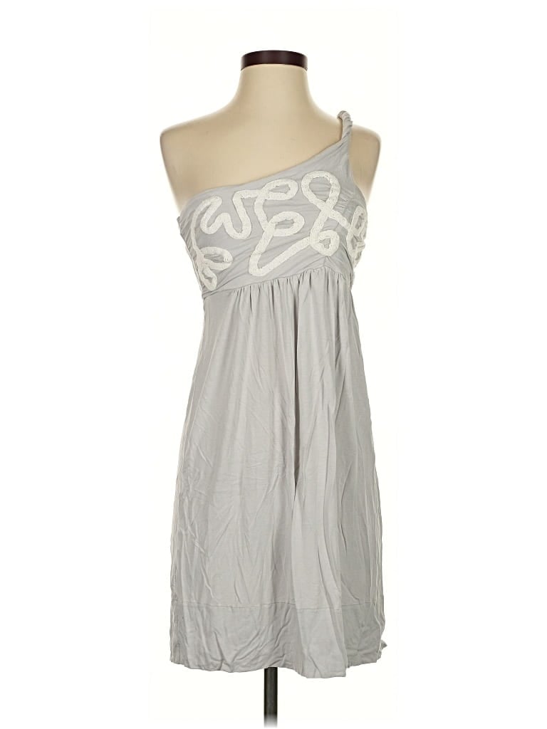Pre-owned Bcbgmaxazria Casual Dress In Gray