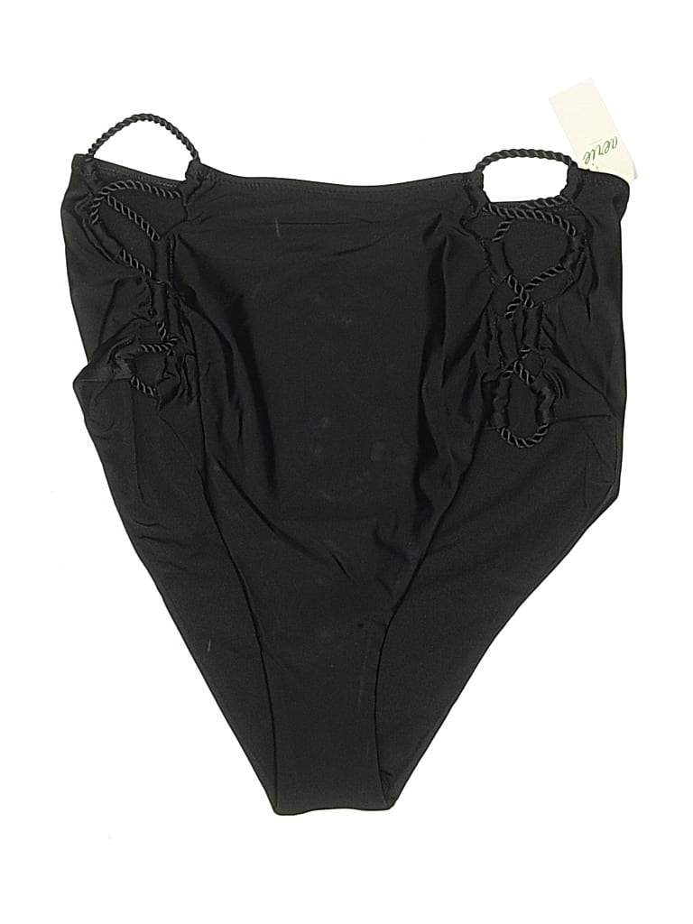 Pre-owned Aerie Swimsuit Bottoms In Black