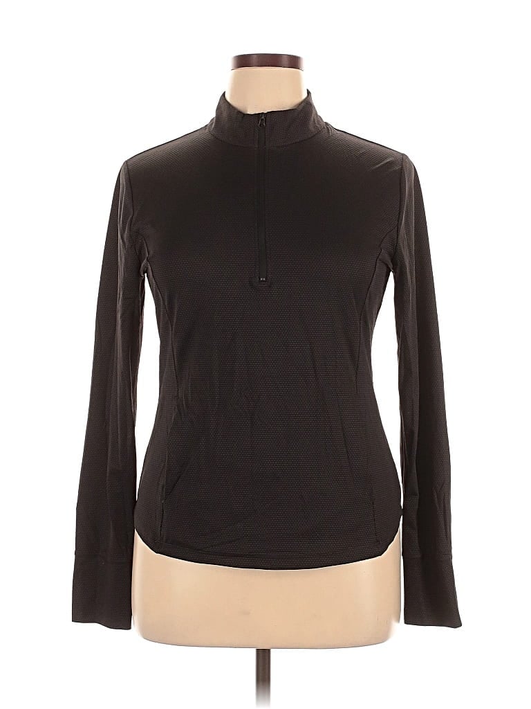 Pre-owned Tommy Bahama Track Jacket In Black