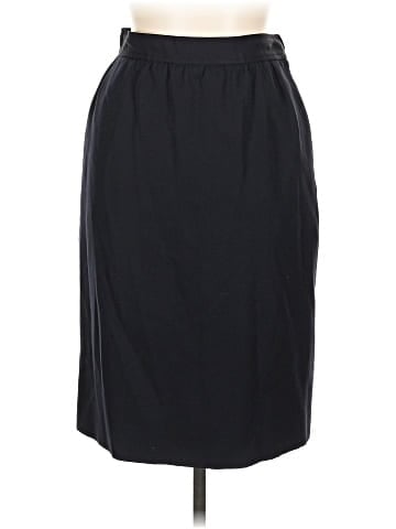 Yves Saint Laurent Rive Gauche Vintage Wool Skirt (view 1)