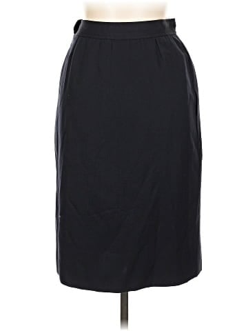 Yves Saint Laurent Rive Gauche Vintage Wool Skirt (view 2)