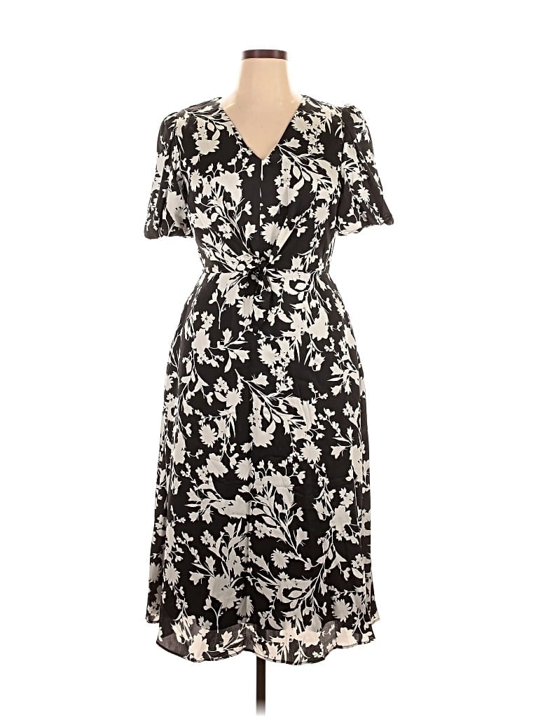 Pre-owned Julia Jordan Casual Dress In Black