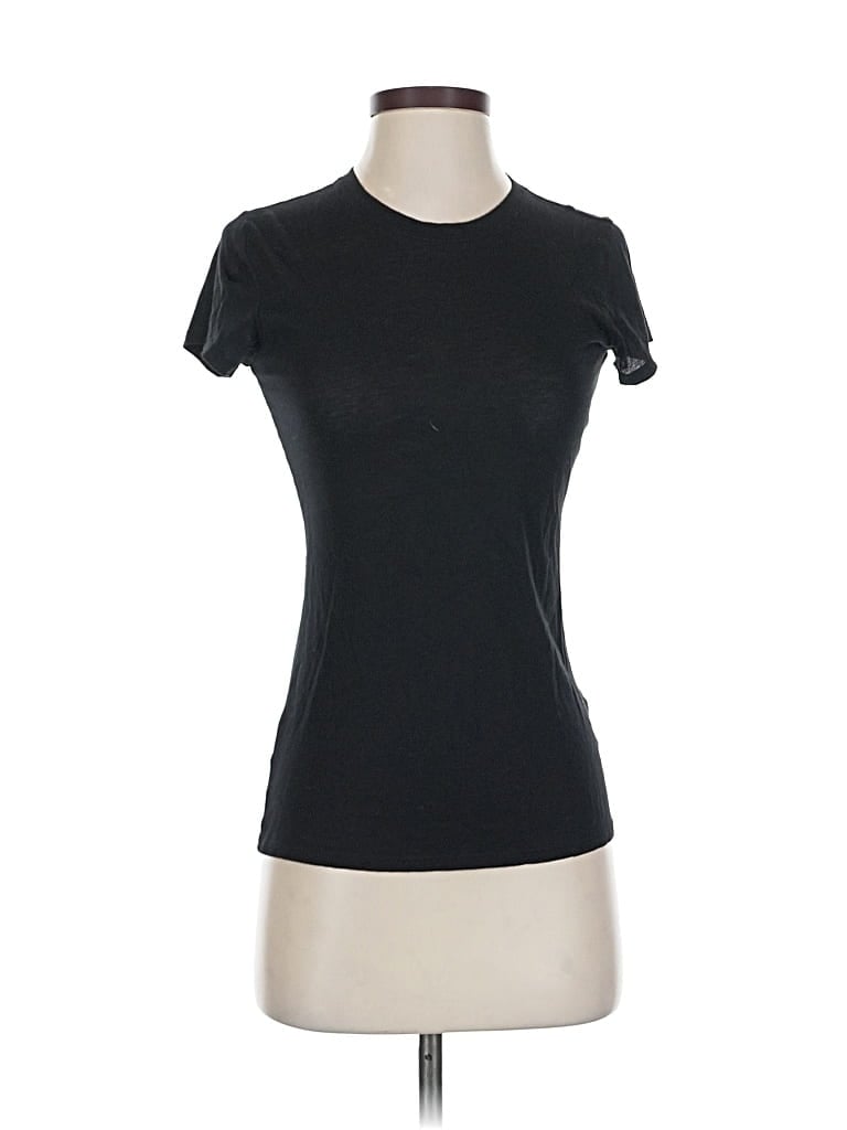 Pre-owned Vince Short Sleeve T-shirt In Black