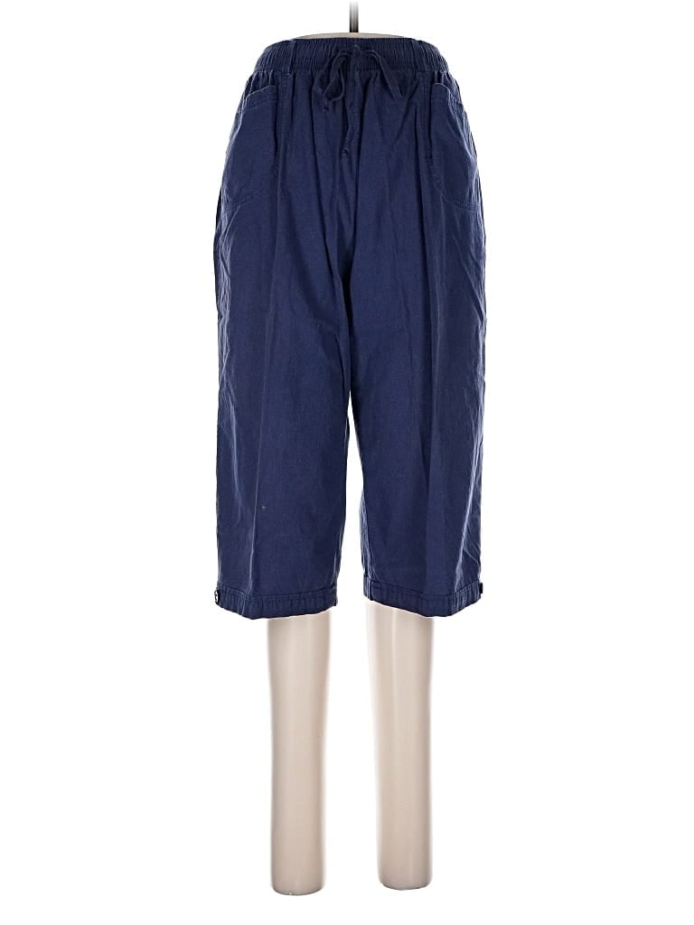 Pre-owned Gloria Vanderbilt Casual Pants In Blue