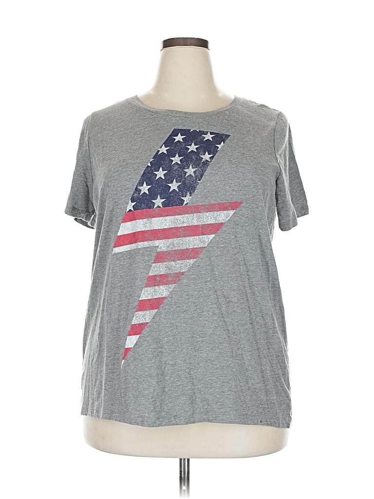 Pre-owned Grayson Threads Short Sleeve T-shirt In Gray