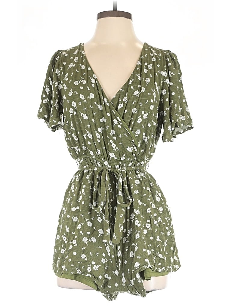 Pre-owned Mi Ami Romper In Green