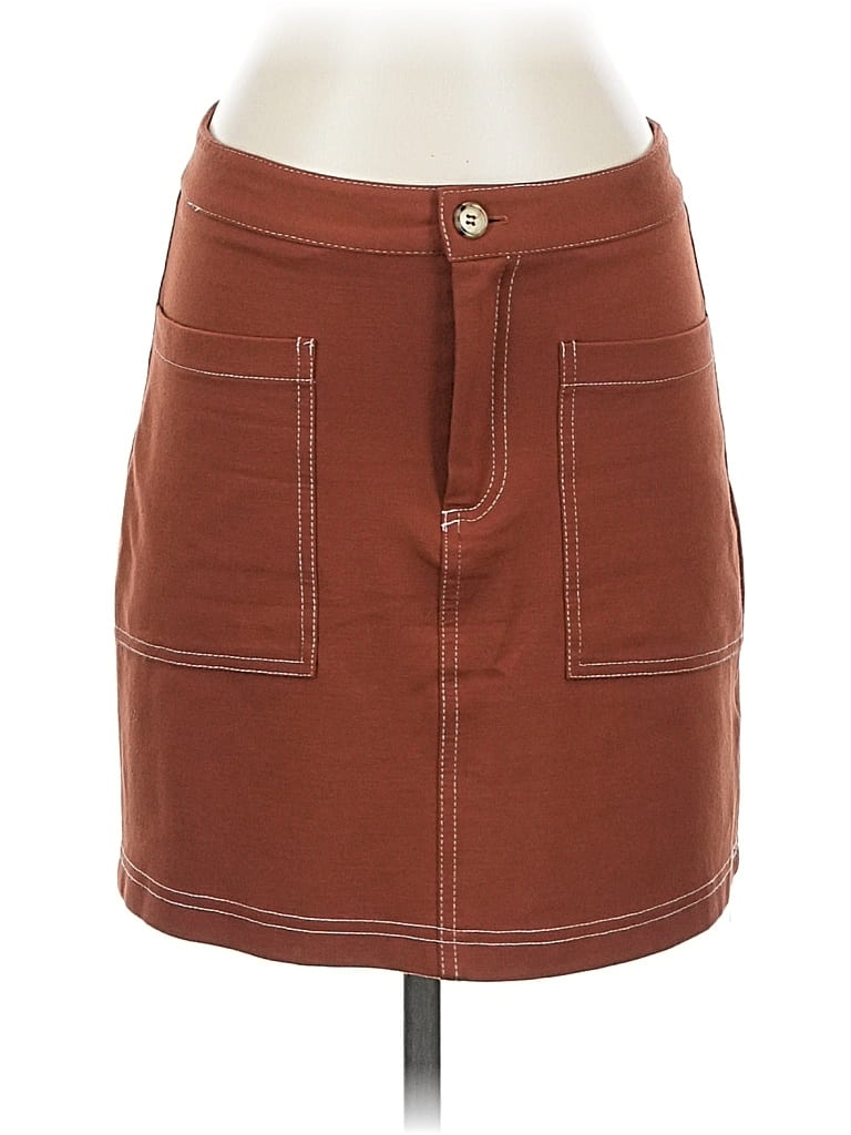 Pre-owned Originality Casual Skirt In Brown