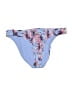 Jessica Simpson Print Blue Swimsuit Bottoms Size L - photo 1