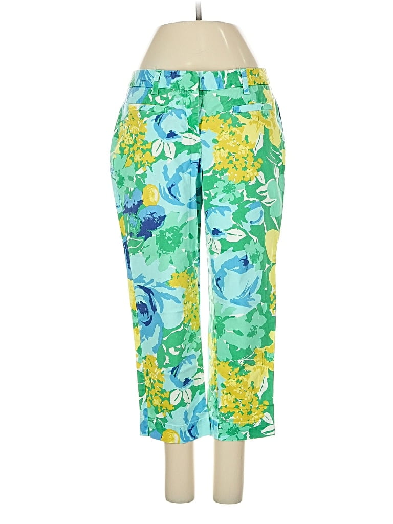 Pre-owned Lands' End Casual Pants In Blue