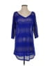 O'Neill 100% Polyester Blue 3/4 Sleeve Blouse Size XS - Sm - photo 1