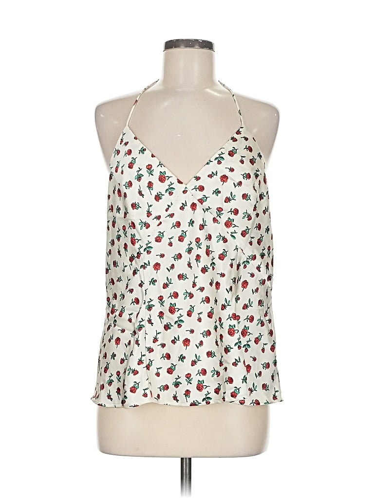 Pre-owned A New Day Sleeveless Blouse In White