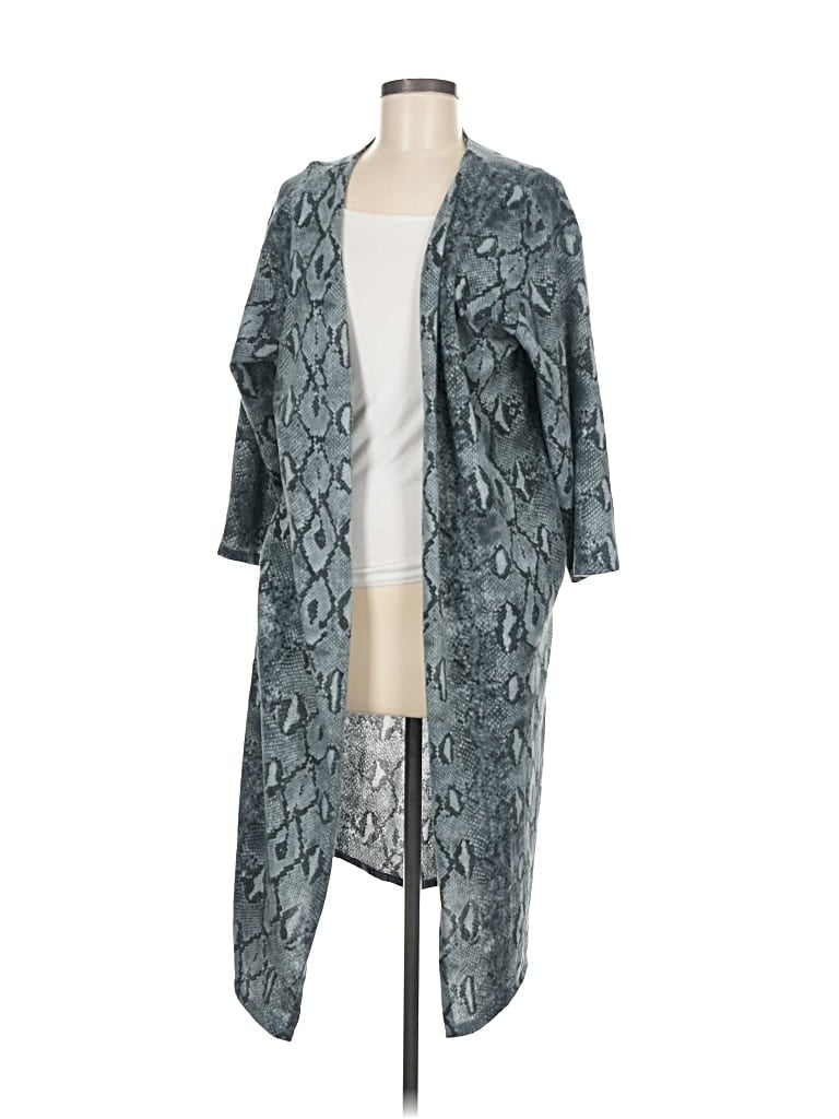 Pre-owned Do Everything In Love Kimono In Blue