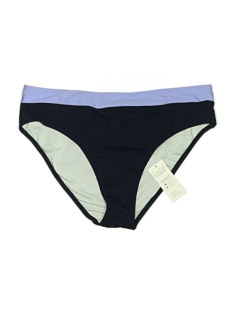 Click to view more detailed imagery on our partner's website Pre-owned Cupshe Swimsuit Bottoms In Blue