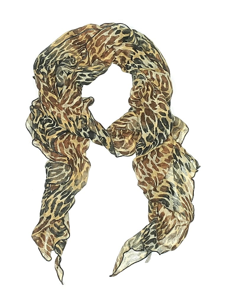 Pre-owned Collection Eighteen Scarf In Brown