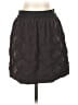 Leifnotes 100% Polyester Solid Black Casual Skirt Size 4 - photo 1