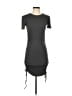 Zara Solid Gray Casual Dress Size S - photo 1