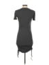 Zara Solid Gray Casual Dress Size S - photo 2