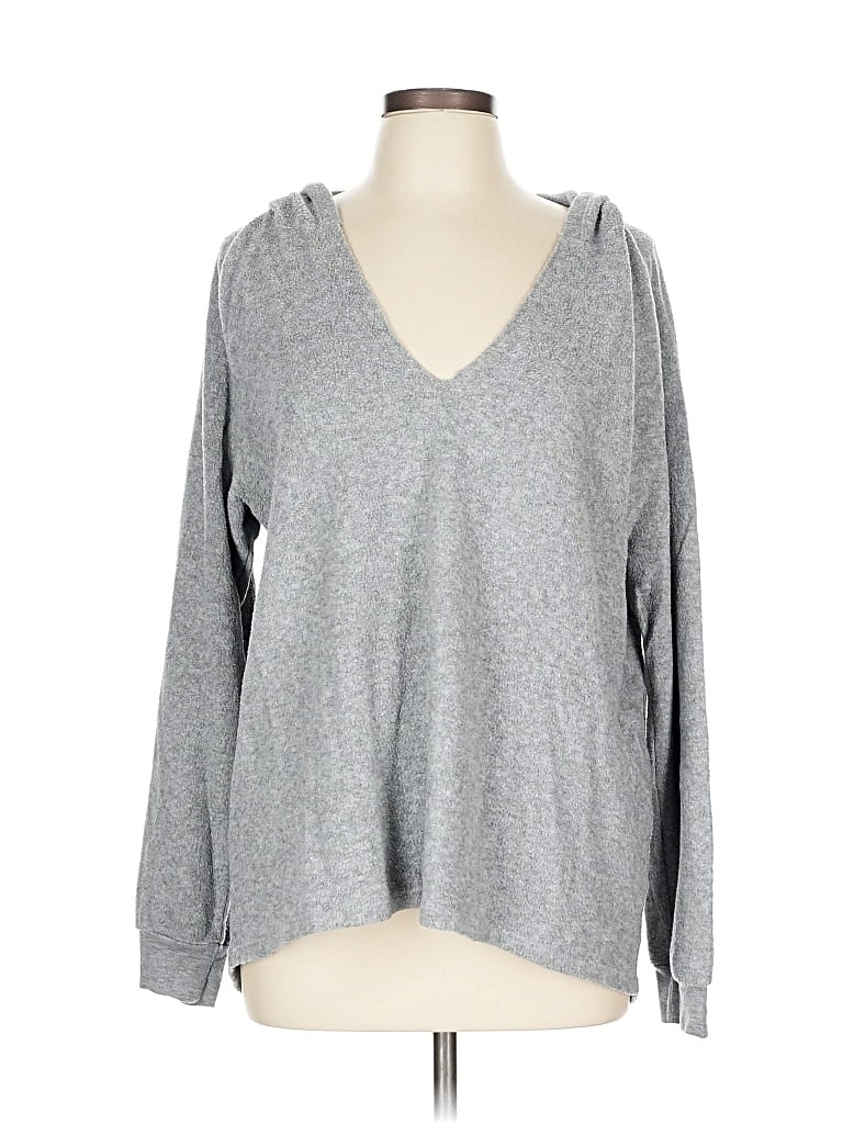 PROJECT SOCIAL T Pre-owned Pullover Sweater In Gray